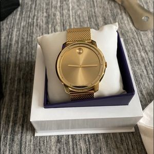 Movado bold in rose gold